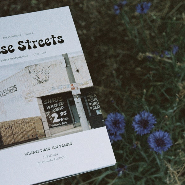 ONLY ONE COPY! These Streets Issue 2 - Photo Zine / Professionally Printed 35mm Photography Zine