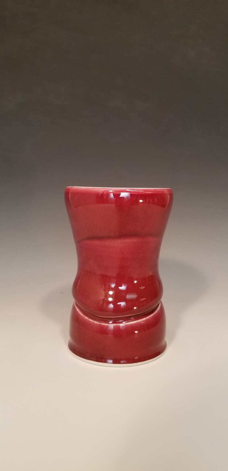 Copper Red Porcelain Tumbler