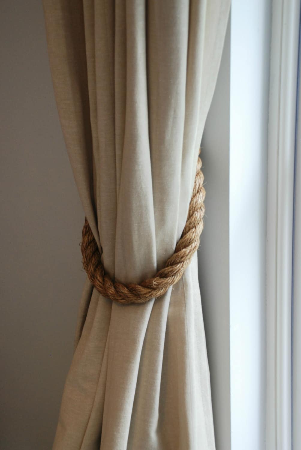Extra Thick 2 8 Cm Manila Rope Curtain Tiebacks Curtain Hold