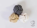 Small Monkey Fist Knot Ornaments - Decoration Balls, Nautical Decor, Decorative, Nautical Decor, Living Room Ideas, Living Room Decor