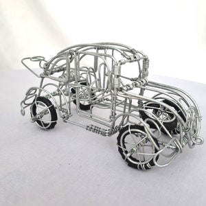 アート・デザイン・音楽 Auto Didaktika: Wire Models from Burundi African Wire VW Toy Car - Etsy