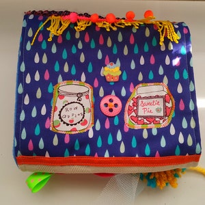 Dementia fiddle muff cuff Alzheimer&#39;s Sensory blanket Fidget Pillow Activity Aid Therapy Fiddle Gift For Nana Residents Comforter Autism