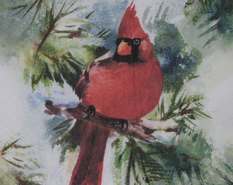 4 Paper Napkins for decoupage,Paper Napkins with parrots&conifer tree,birds "Tropical",Vintage paper napkin,Decor Collection.Nr167