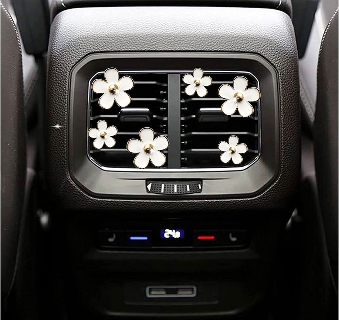 Daisy Flower Car Air Freshener Car Accessory Flower Clip on Etsy