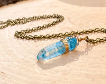 ネックレス・チョーカー [LAN ARCHIVE_official][1071] Blue Needle Stone Necklace il_340x270.2552406811_tu8d.jpg