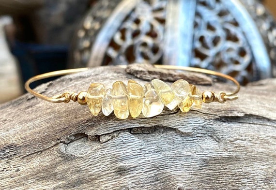 Citrine Chips Bracelet  Remedywala