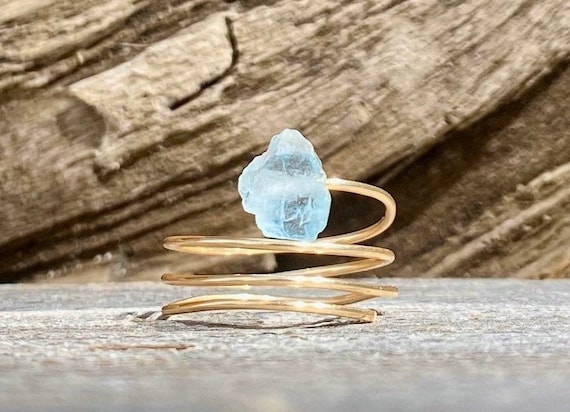 CRYSTAL RING THIN SOFT BROWN CRYSTAL RING THIN SOFT BROWN