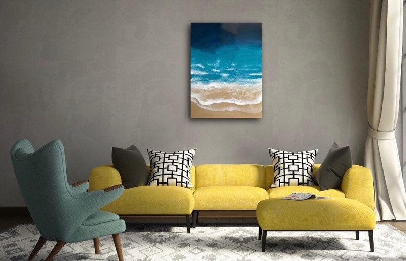 3D Resin Beach Art A1 Portrait 3D Resin Beach Art A1 Portrait