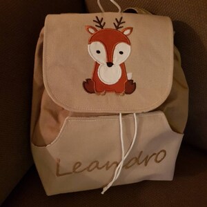 Sac à dos pour enfant brodé et personnalisable