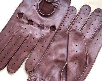 Guanti Pilota Auto Guanti Da Guida In Pelle Da Uomo - Gala Gloves - Foto 4