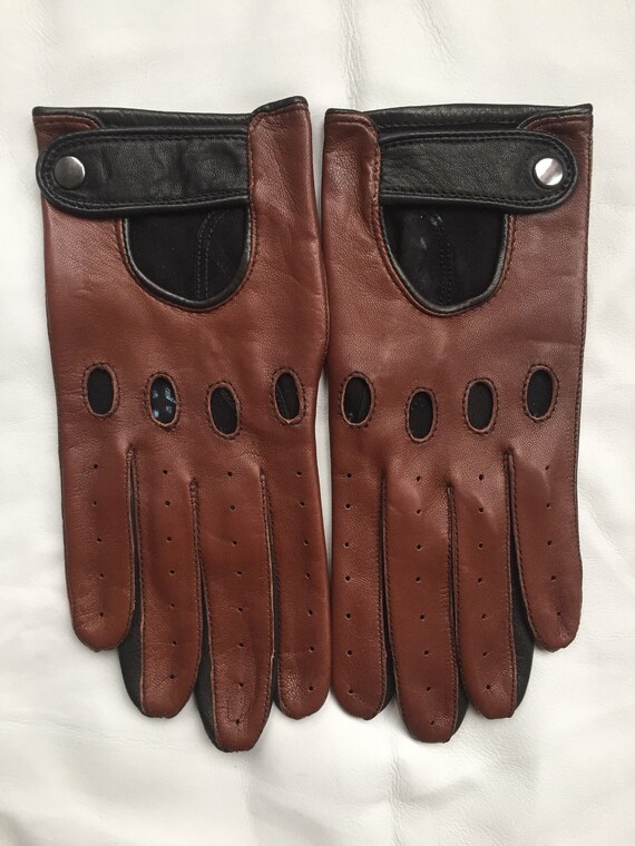 Mens soft leather driving gloves 2025