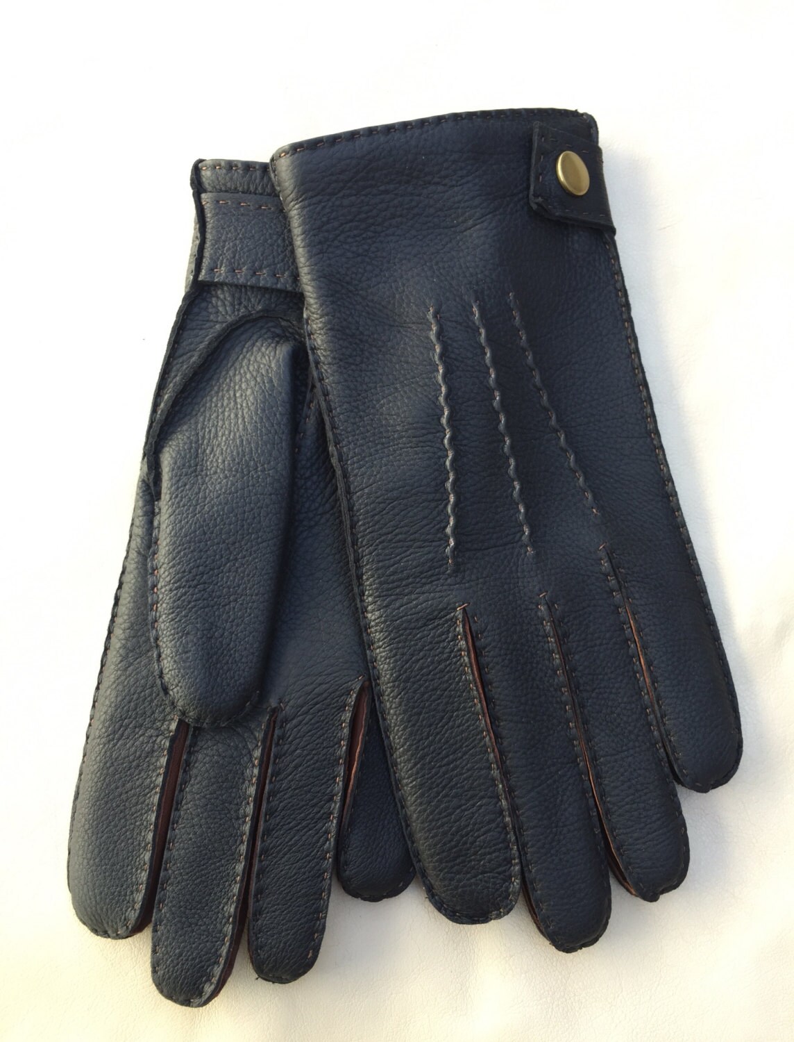 Men's Gloves/ Winter Gloves/ Cashmere Lining/ Elegant - Etsy