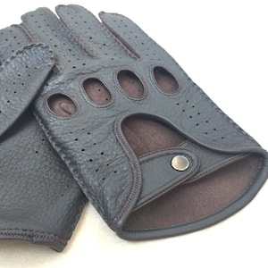 Men&#39;s Driving leather gloves/deerskin leather gloves/elegant style/driving gloves/gift for him/handsewn manually/fancy gloves/driver gloves