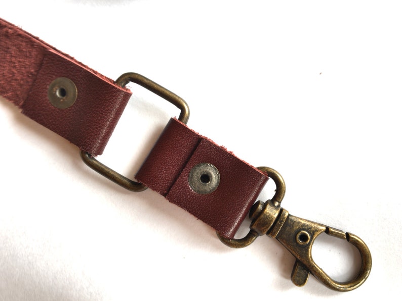 Leather Neck Strap Neck Lanyard Leather Lanyard Etsy
