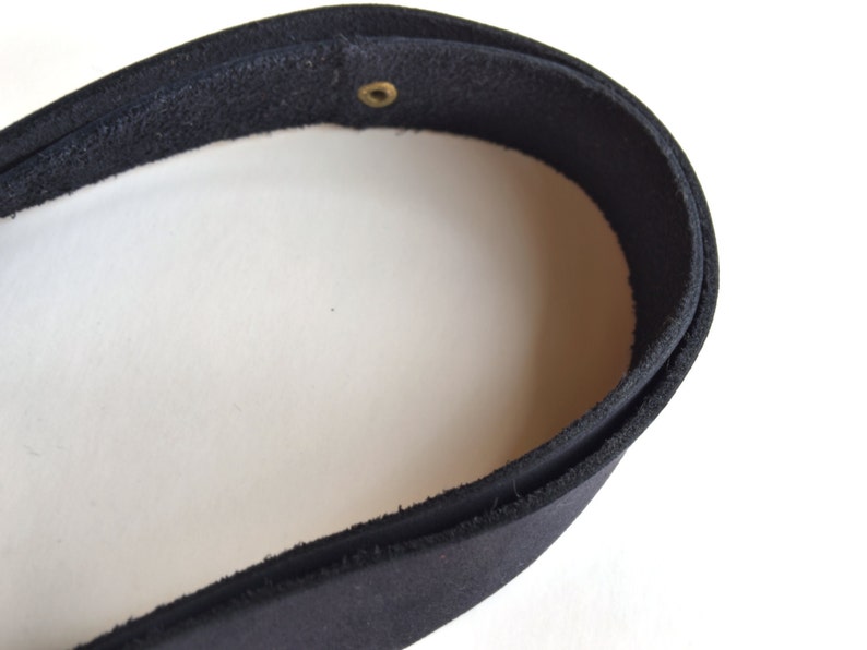 Navy blue leather lanyard mens keychain lanyard for keys Etsy