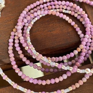 Purple Mica Beaded Lanyard Holder for Sunglasses Reading Glasses Chain, Eyeglass chain, Eye glasses chains. Best Christmas gift for her