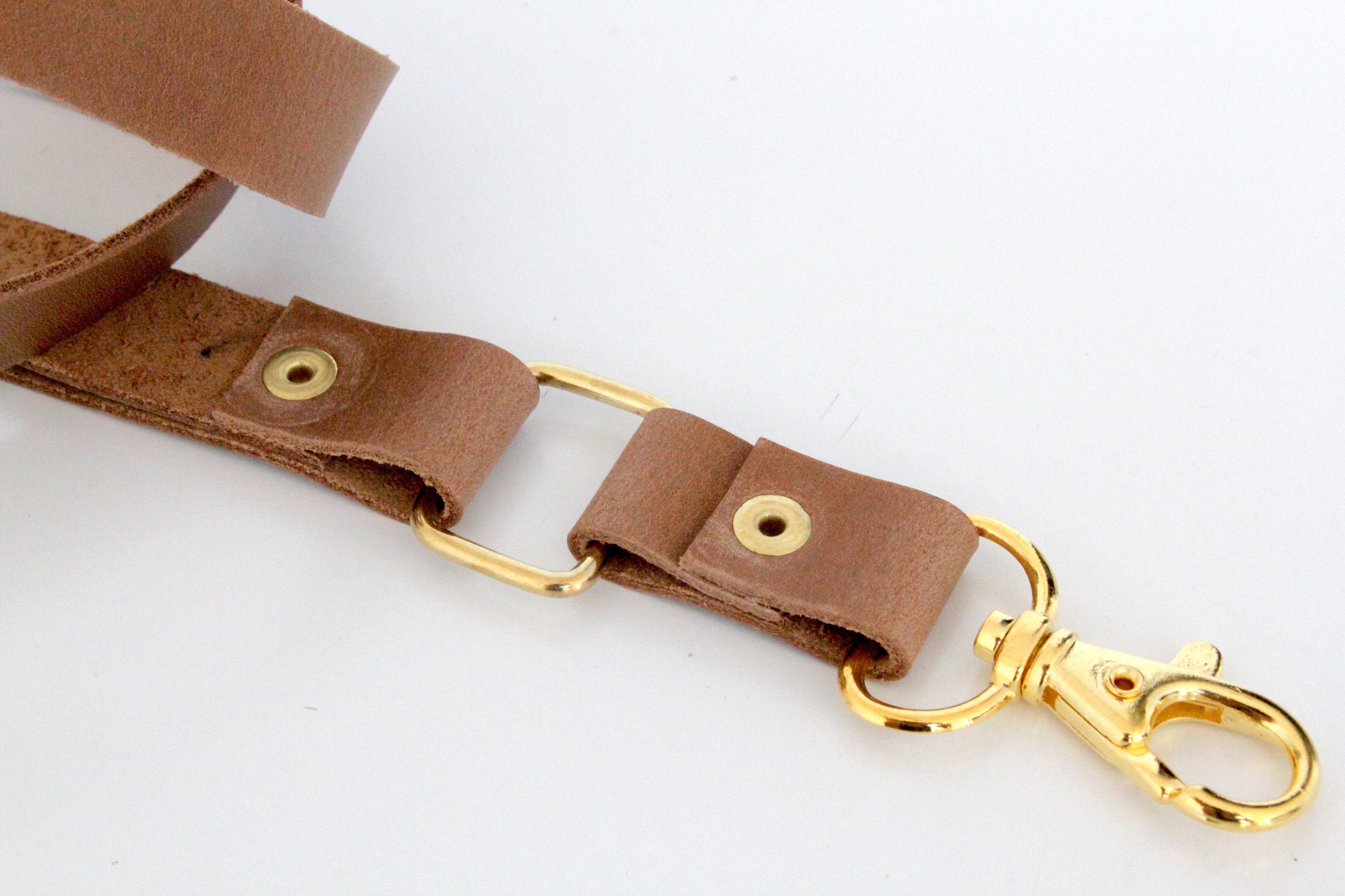 Leather lanyard for keys women's lanyard ID badge holder Etsy