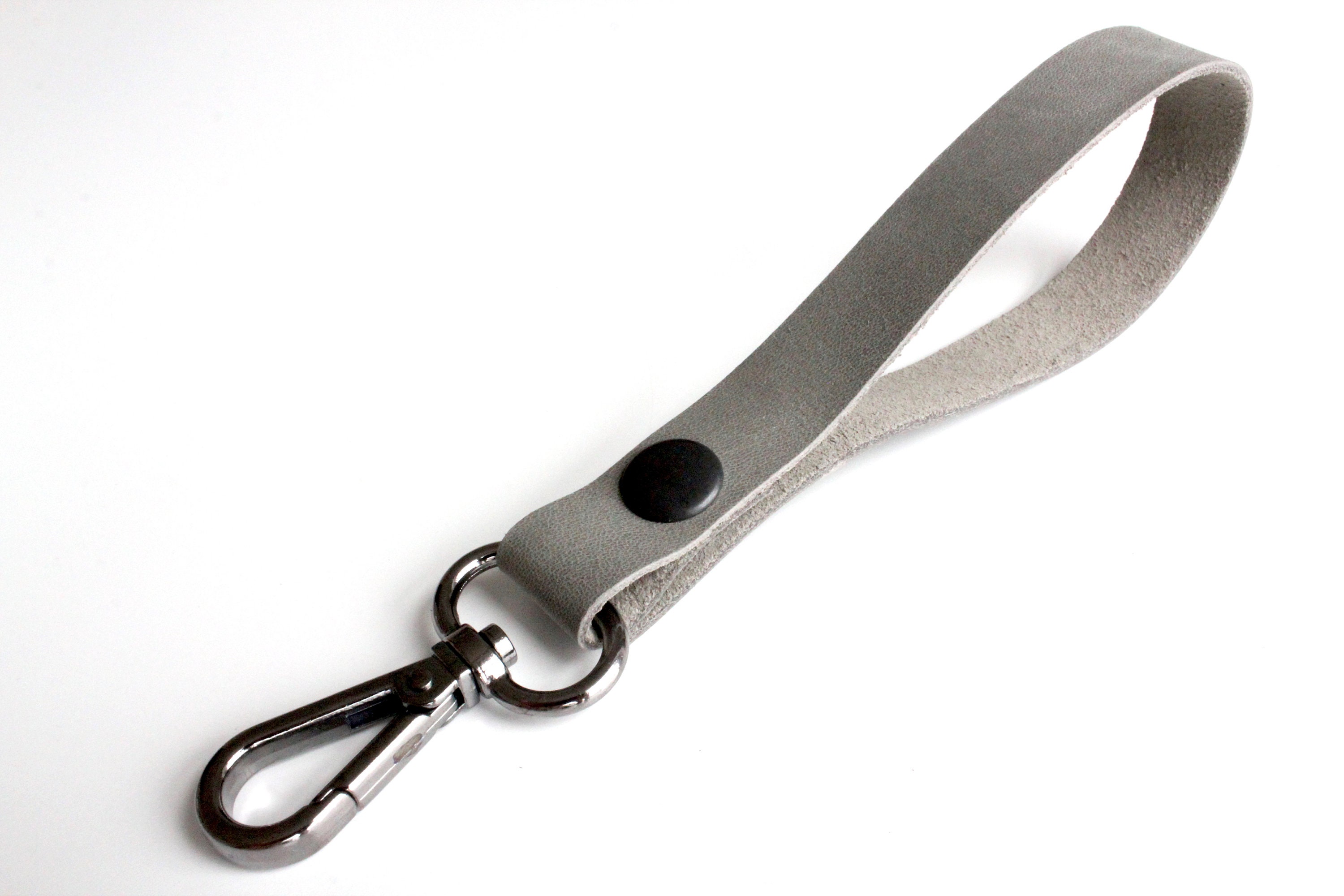 leather wrist strap for purse