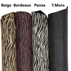 Pelle stampa ZEBRA, capra motivo ANIMALIER, pellame morbido per hobbisti B17668-ST La Garzarara