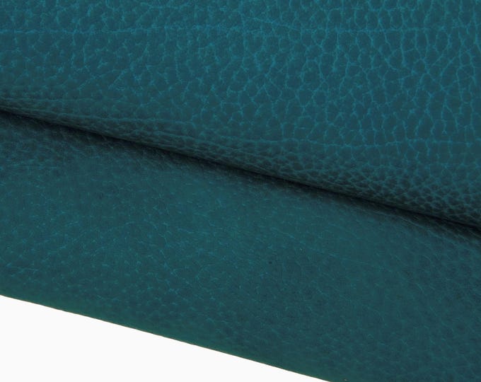 Petroleum green SUEDE calfskin, soft grainy NUBUCK leather, top quality sporty cowhide B17844-TU La Garzarara