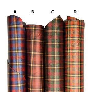Pelli a SCACCHI, capre stampa TARTAN multicolor, pellami metallizzati stampati B17676-MT(st) La Garzarara