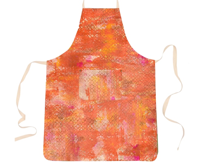 Custom Leather Apron for Woodworker or Chef - Personalized Bartender or Tattoo Artist Gift