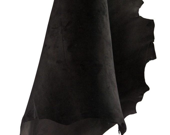 Classic black SUEDE goatskin, soft leather skin, good writing effect, 0.9 - 1.0 mm, ideal for hobbyists b18711-tb