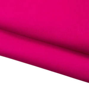 Pelle morbida FUCSIA, pellame di agnello NAPPA liscio setoso, abbastanza lucido ideale per artigiani e hobbisti B16959-TU La Garzarara