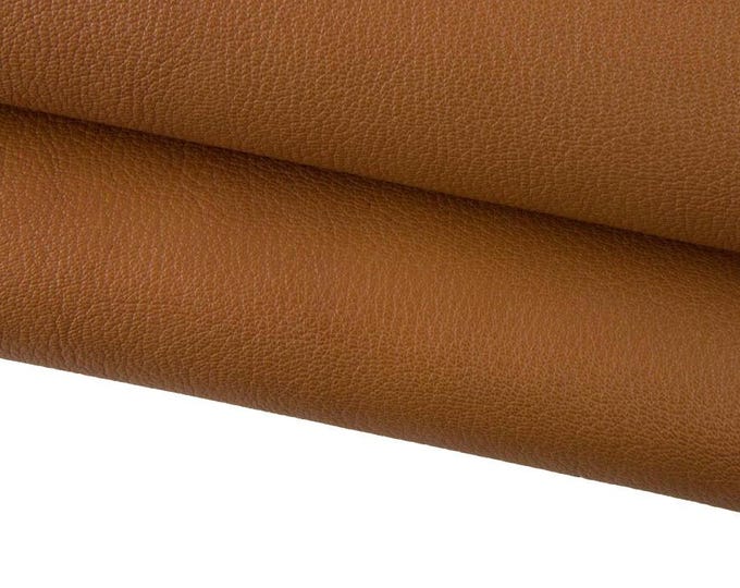 Tobacco Dyed Crust Leather hide, Full Grain Crustskin, natural hide for handcraters B19262-VT La Garzarara
