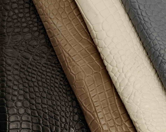 glossy and slightly stiff skins R29 La Garzarara laminated ...