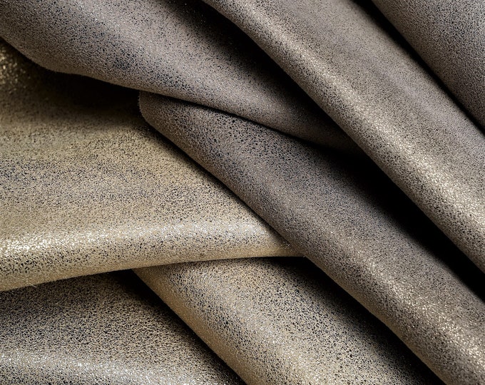 useful for clothing too A568 La Garzarara very lightweight and soft skin Italian leather laminated fabric effect