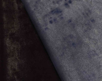 soft black suede with green glitter foil with cloudy effect refined look B11576-MT ST La Garzarara Italian leather shiny