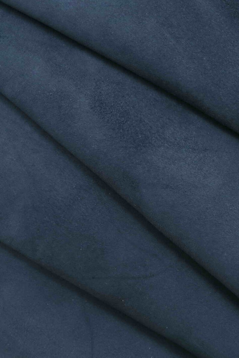 suede leather polish blue