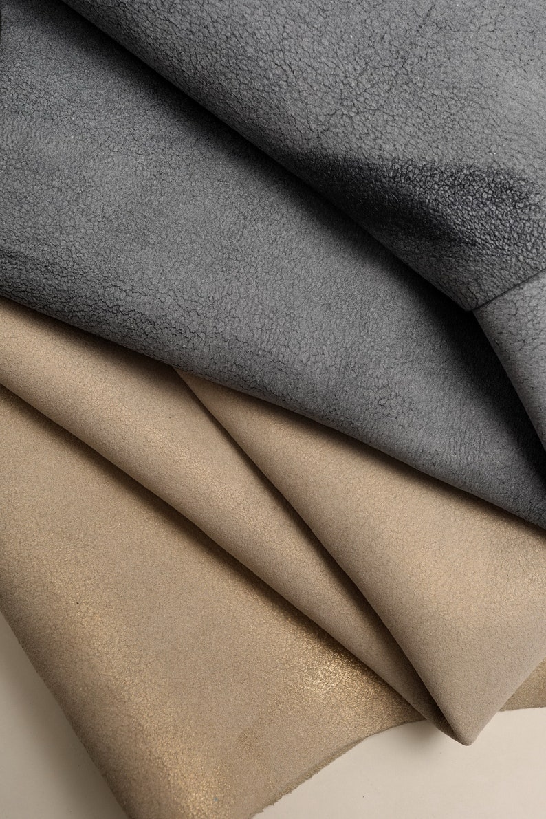 soft skin A5284-MT La Garzarara laminated base with removable white wax on the top hides available in two colors Italian leather
