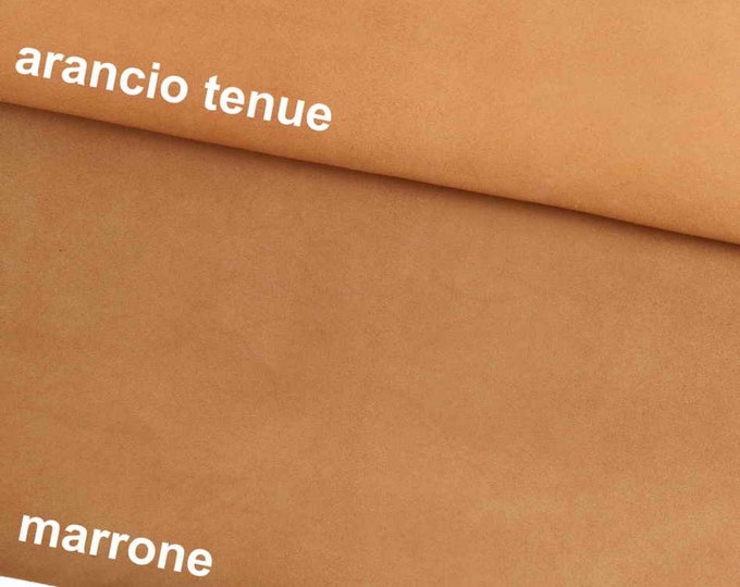 Natural Suede Goatskin Leather – Soft & Silky – Perfect for Sewing, Small Accessories and Craft Projects