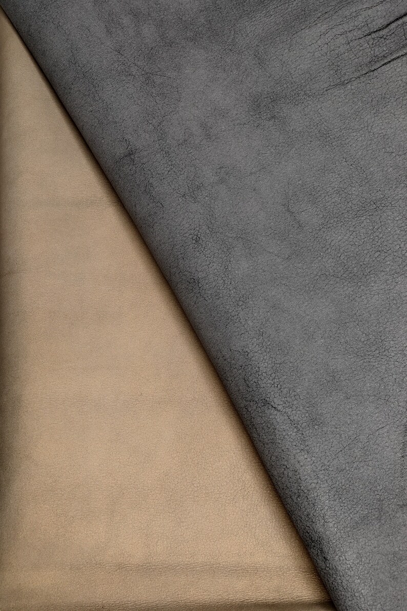 soft skin A5284-MT La Garzarara laminated base with removable white wax on the top hides available in two colors Italian leather