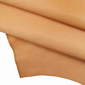 Pellame VACCHETTA BEIGE, vitello concia vegetale, naturale con leggera grana, morbidezza media, per artigiani B17953-VT La Garzarara