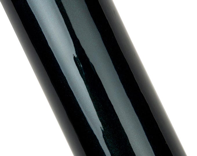 Dark green PATENT cowhide, glossy PEARLIZED calfskin, top quality elegant cowhide B17912-TU La Garzarara