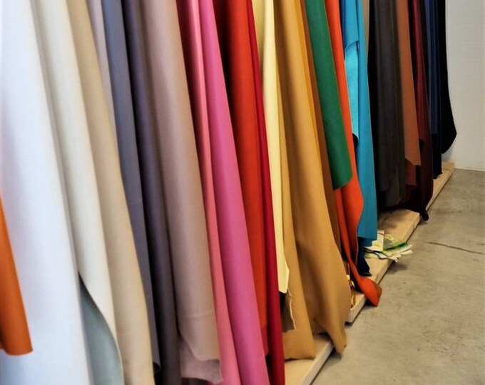 UPHOLSTERY italian genuine leather cow  hides for furnitures, sofas, cars and yachts, also handbags      B15055-TU  La Garzarara