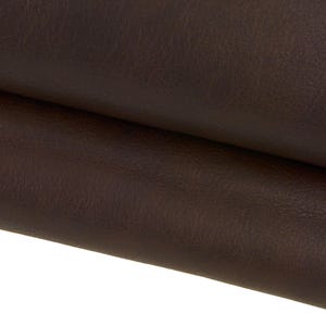 Vitello concia VEGETALE marrone, pelle sportiva con grana, pellame vintage 1.3 - 1.4 mm B17475-VT La Garzarara