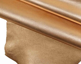ROSE GOLD Sheepskin Metallic Leather Hides, Foiled Lambskin B11888-MT La  Garzarara -  Denmark