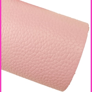 Pelle ROSA con grana dollaro, vitello morbido stampato, pelle martellata semi-lucida sportiva, 1.6-1.7 mm B16116-TU La Garzarara