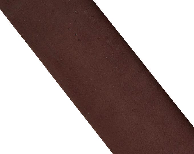 Dark brown NUBUCK leather hide, top quality suede calfskin, soft cowhide light grain   0.8-0.9 mm B17846-TU   La Garzarara