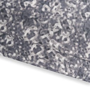 ABSTRACT print on leather skin, grey white black textured sheepskin, super soft nappa hide, for diy projects B17144-ST La Garzarara