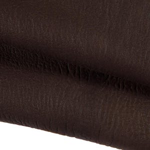 Pelle MARRONE sportiva, nappa su agnello morbida e SETOSA, pellame naturale semi lucido 0.8 - 2.0 mm   B16783-VT    La Garzarara