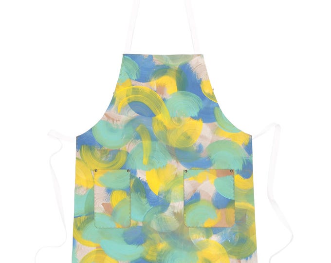 Custom Leather Apron for Woodworker or Chef - Personalized Bartender or Tattoo Artist Gift
