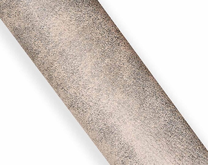 Grey METALLIC SUEDE leather skin, gunmetal shaded goatskin, soft skin for hobbyists B17913-MT LaGarzarara