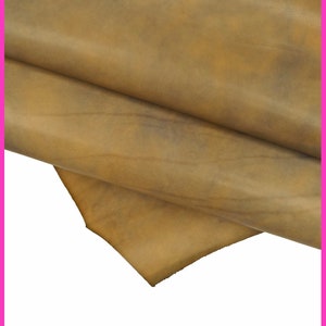Pelle CONCIA VEGETALE beige grigio, pellame liscio vintage vitellino semi lucido rigido sportivo B14799-VT La Garzarara