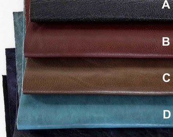 Real Leather Crafts Swatches 12"X12" Genuine Lambskin Soft Leather Luxury 