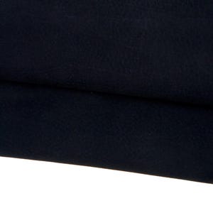 Pellame nero NABUK qualità top, vitellino scamosciato con GRANA leggera, pelle per artigiani B17847-TU   La Garzarara